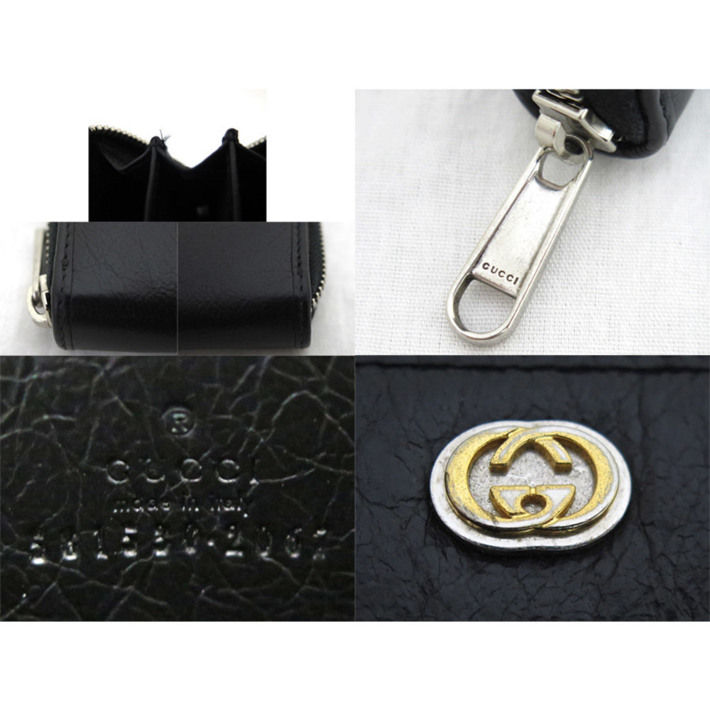 Gucci Interlocking G Card Case Black View 5